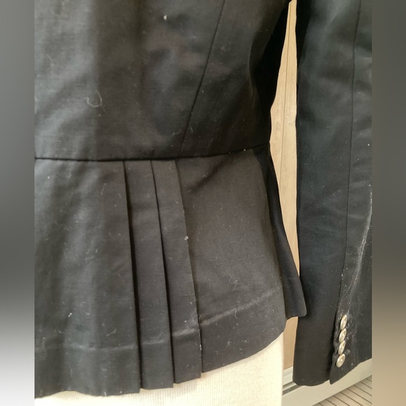 Black Sharagano 2pc Set - Jacket & Pants - Picture 7 of 16